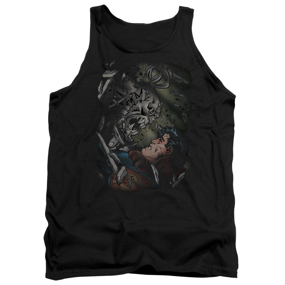 SUPERMAN/EPIC BATTLE - ADULT TANK - BLACK