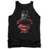 SUPERMAN/HEAT VISION CHARGED - ADULT TANK - BLACK