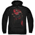SUPERMAN/RED SON - ADULT PULLOVER HOODIE - BLACK