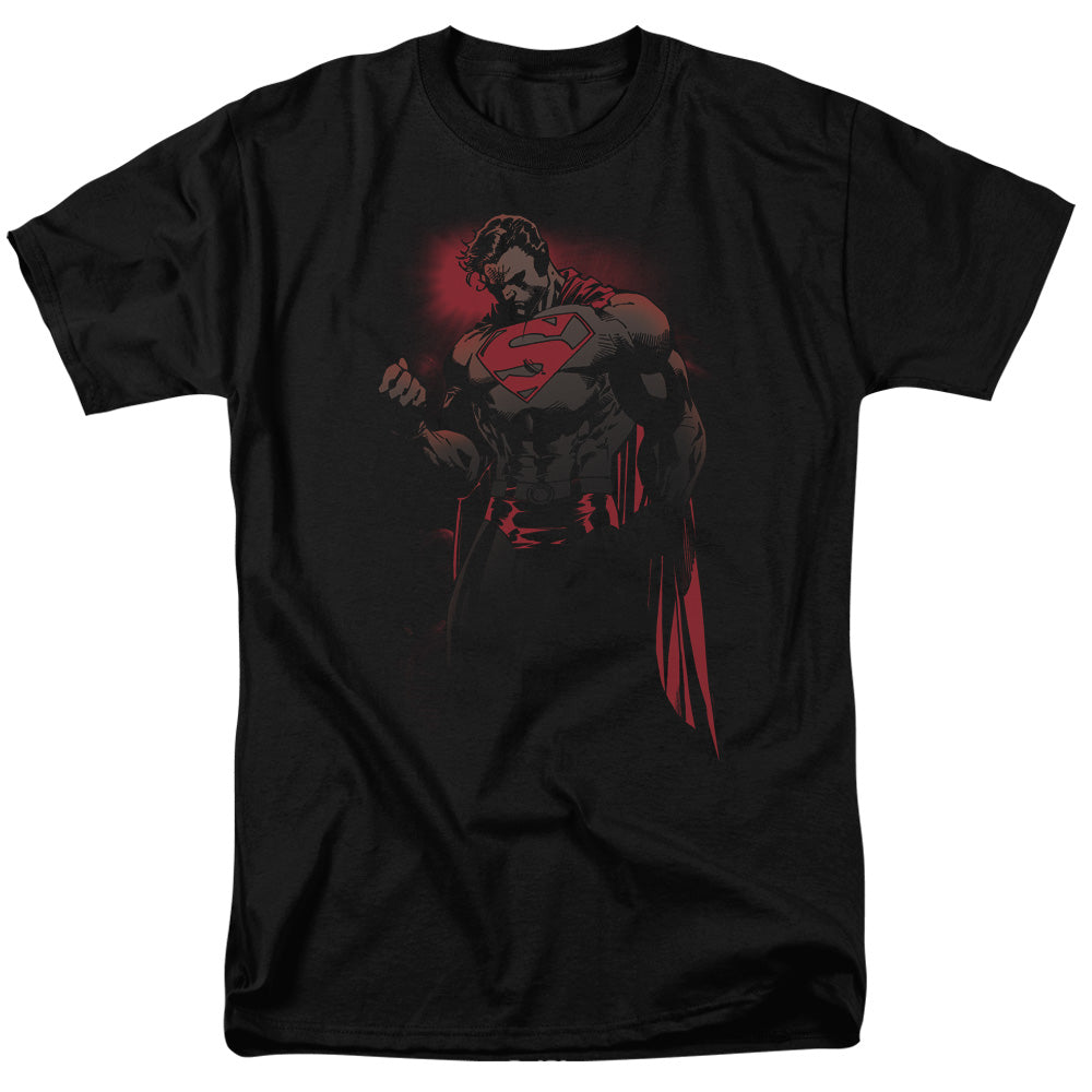 SUPERMAN/RED SON - S/S ADULT 18/1 - BLACK