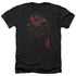 SUPERMAN/RED SON - ADULT HEATHER - BLACK