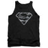 SUPERMAN/SMOKING SHIELD - ADULT TANK - BLACK