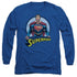 SUPERMAN/FLYING HIGH AGAIN - L/S ADULT 18/1 - ROYAL BLUE