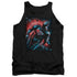 SUPERMAN/RED SUN - ADULT TANK - BLACK