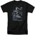 SUPERMAN/NIGHT FIGHT - S/S ADULT TALL 18/1 - BLACK