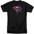 SUPERMAN/BIZARRO & LOGO - S/S ADULT TALL 18/1 - BLACK