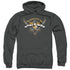 SUPERMAN/TAKE WING - ADULT PULLOVER HOODIE - CHARCOAL