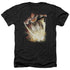 SUPERMAN/EXPLOSIVE - ADULT HEATHER - BLACK