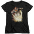 SUPERMAN/EXPLOSIVE - S/S WOMENS TEE - BLACK