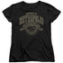 SUPERMAN/UNIVERSITY OF METROPOLIS - S/S WOMENS TEE - BLACK