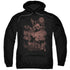 SUPERMAN/SOMBER POWER - ADULT PULLOVER HOODIE - BLACK