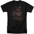 SUPERMAN/SOMBER POWER - S/S ADULT TALL 18/1 - BLACK