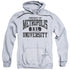 SUPERMAN/PROPERTY OF MU - ADULT PULLOVER HOODIE - ATHLETIC HEATHER