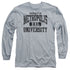 SUPERMAN/PROPERTY OF MU - L/S ADULT 18/1 - ATHLETIC HEATHER
