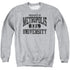 SUPERMAN/PROPERTY OF MU - ADULT CREWNECK SWEATSHIRT - ATHLETIC HEATHER