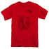 SUPERMAN/IN THE CITY - S/S ADULT 18/1 - RED