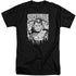 SUPERMAN/SUPER METAL - S/S ADULT TALL 18/1 - BLACK