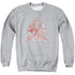 SUPERMAN/SUPER BAD - ADULT CREWNECK SWEATSHIRT - ATHLETIC HEATHER