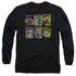 SUPERMAN/SM COVERS - L/S ADULT 18/1 - BLACK