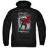 SUPERMAN/METROPOLIS GUARDIAN - ADULT PULLOVER HOODIE - BLACK