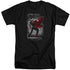 SUPERMAN/METROPOLIS GUARDIAN - S/S ADULT TALL 18/1 - BLACK