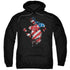 SUPERMAN/THE AMERICAN WAY - ADULT PULLOVER HOODIE - BLACK