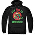 SUPERMAN/SAY NO TO KRYPTONITE - ADULT PULLOVER HOODIE - BLACK