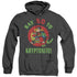 SUPERMAN/SAY NO TO KRYPTONITE - ADULT HEATHER HOODIE - BLACK