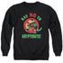 SUPERMAN/SAY NO TO KRYPTONITE - ADULT CREWNECK SWEATSHIRT - BLACK