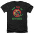 SUPERMAN/SAY NO TO KRYPTONITE - ADULT HEATHER - BLACK
