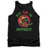 SUPERMAN/SAY NO TO KRYPTONITE - ADULT TANK - BLACK