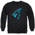SUPERMAN/DARKNESS - ADULT CREWNECK SWEATSHIRT - BLACK