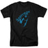 SUPERMAN/DARKNESS - S/S ADULT 18/1 - BLACK