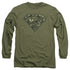 SUPERMAN/SUPER CAMO - L/S ADULT 18/1 - MILITARY GREEN