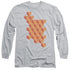 SUPERMAN/GEO BLOCKS - L/S ADULT 18/1 - SILVER