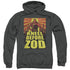 SUPERMAN/ZOD POSTER - ADULT PULLOVER HOODIE - CHARCOAL