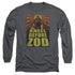 SUPERMAN/ZOD POSTER - L/S ADULT 18/1 - CHARCOAL