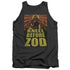 SUPERMAN/ZOD POSTER - ADULT TANK - CHARCOAL