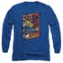 SUPERMAN/SUPERMAN VS ZOD - L/S ADULT 18/1 - ROYAL BLUE
