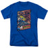 SUPERMAN/SUPERMAN VS ZOD - S/S ADULT 18/1 - ROYAL BLUE