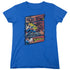 SUPERMAN/SUPERMAN VS ZOD - S/S WOMENS TEE - ROYAL BLUE