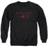 SUPERMAN/KNEEL BEFORE ZOD - ADULT CREWNECK SWEATSHIRT - BLACK