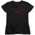 SUPERMAN/KNEEL BEFORE ZOD - S/S WOMENS TEE - BLACK