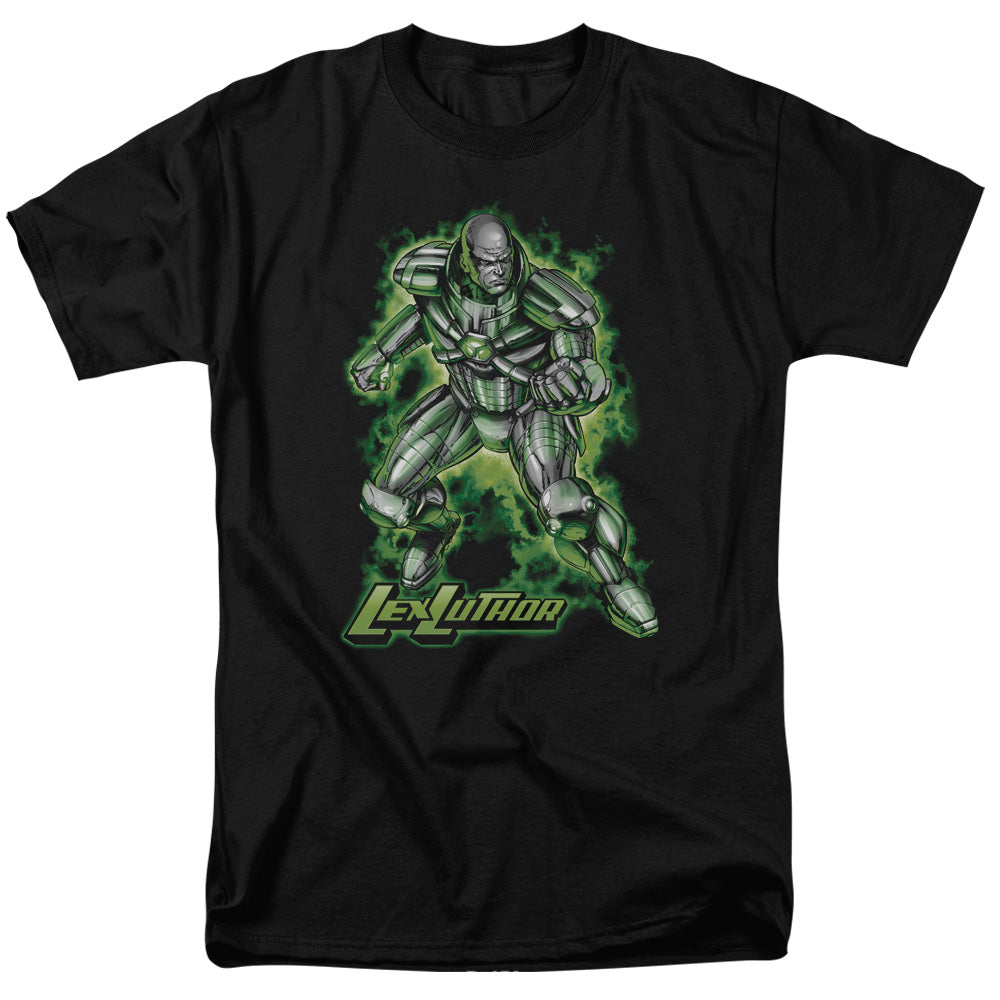SUPERMAN/KRYPTONITE POWERED - S/S ADULT 18/1 - BLACK