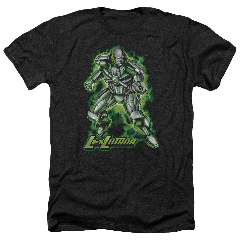 SUPERMAN/KRYPTONITE POWERED - ADULT HEATHER - BLACK