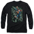 SUPERMAN/INDESTRUCTIBLE - L/S ADULT 18/1 - BLACK