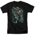 SUPERMAN/INDESTRUCTIBLE - S/S ADULT 18/1 - BLACK