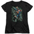 SUPERMAN/INDESTRUCTIBLE - S/S WOMENS TEE - BLACK
