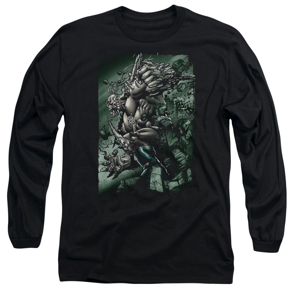 SUPERMAN/DOOMSDAY DESTRUCTION - L/S ADULT 18/1 - BLACK