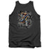SUPERMAN/BREAK ON THROUGH - ADULT TANK - CHARCOAL